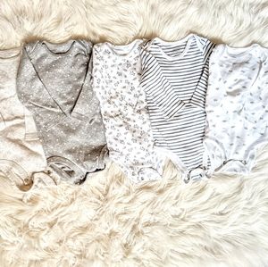 Carter's long sleeve onesies